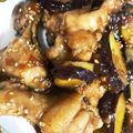 grcrwy's cooksnap of when they made さつま芋と鶏手羽元の甘辛煮.