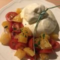 Yokchina's cooksnap of when they made ♡ トマトとオレンジの美サラダ♡.
