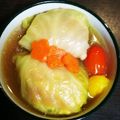 れいこうじ's cooksnap of when they made めんつゆde鶏挽肉の和風ロールキャベツ.
