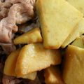 アブシンベル's cooksnap of when they made さつまいもと豚肉の甘辛炒め.
