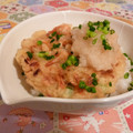 rie-tin's cooksnap of when they made さっぱり早旨っ！おろしかき揚げ丼.