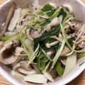 クックZBW05K☆'s cooksnap of when they made ごぼうとキノコの豚バラ味わいスープ.