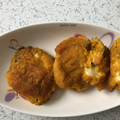クック47DA9R☆'s cooksnap of when they made かぼちゃと残りご飯でもっちりおやき？.
