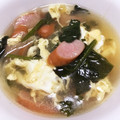 ゆうまり5448's cooksnap of when they made 給食★ふわふわ卵とウインナーのスープ.