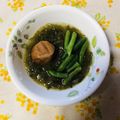 チェックのミニくま's cooksnap of when they made 超簡単☆めかぶに、いんげん＆梅干♪.