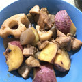 ふらふらおやじ's cooksnap of when they made 鶏もも肉とさつま芋と蓮根の黒酢風炒め.