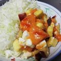 ウッピィ's cooksnap of when they made 柿とさつまいものクリームチーズサラダ.