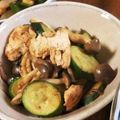低カロ探検隊's cooksnap of when they made 鶏胸肉とズッキーニの味噌炒め.