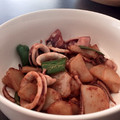 かくなやー's cooksnap of when they made いかとじゃがいもウマウマ炒め.