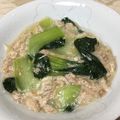 ミーコ＆だいちゃん♡'s cooksnap of when they made シーチキンとチンゲン菜のクリーム煮.