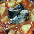 ころラブ's cooksnap of when they made サバ缶トマト鍋.