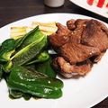 にこりんちゃん★'s cooksnap of when they made まぐろホホ肉と長ねぎの＊甘辛生姜焼き＊.