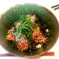 paruharu's cooksnap of when they made 簡単♡絶品♡マグロの漬け丼.