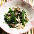 ○＊sayaka＊○'s cooksnap of when they made ほうれん草としめじの塩さば和え.
