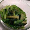 ごちちった's cooksnap of when they made 簡単‼5分で☆小松菜のナムル.