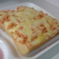 まぁちゅん's cooksnap of when they made 激うま♪鮭フレークトースト.