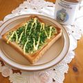 バカリャウ's cooksnap of when they made ご馳走風♡葱とアンチョビマヨのトースト.