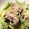 yummysunny's cooksnap of when they made ♡レタス丸ごと✳︎さんまのサラダ♡.