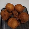じゅんころんろん's cooksnap of when they made 揚げ物の余った卵で超☆簡単ドーナツ.