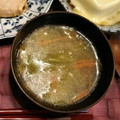 アルカママ's cooksnap of when they made おいしいの基本♪キャベツと揚げのお味噌汁.