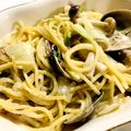 つぐしゅんママ's cooksnap of when they made 白菜とアサリのチャウダー風パスタ.