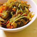 august¨'s cooksnap of when they made きんぴらごぼう。.