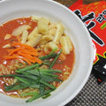 ジョングレ's cooksnap of when they made 簡単☆ニラとお揚げさんの煮込み辛ラーメン.