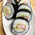 クック59ZLK3☆'s cooksnap of when they made 簡単♥カニカマレタス海苔巻きサラダロール.