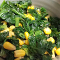 あゆたっくん's cooksnap of when they made ほうれん草とコーンのおひたし.