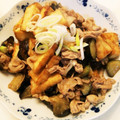 クックE662AA☆'s cooksnap of when they made 豚こまと茄子と厚揚げ味噌炒め.