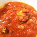 まーにゃ。's cooksnap of when they made 鯖の味噌煮缶と豆のトマト煮.