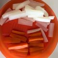 ミルキーリーダー's cooksnap of when they made 【離乳食 後期】大根と人参のスティック煮.