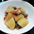 まきん家's cooksnap of when they made しみしみ♪大根と蒟蒻と豚こま肉の煮物.