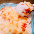 あんまかろん☆'s cooksnap of when they made 余った春巻きの皮で！簡単ラザニア.