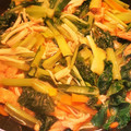 ♡YKママ♡'s cooksnap of when they made 小松菜と油揚げの煮浸し.