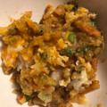 Penn's cooksnap of when they made リメイク☆かき揚げの卵とじ.