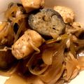 TOYMee☆'s cooksnap of when they made 鷄と茄子の甘ポン炒め.
