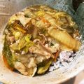 でこぼこみち's cooksnap of when they made 簡単！ほったらかし☆豚バラ白菜丼.