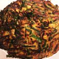 あっーちゃん's cooksnap of when they made ☆もちもち☆キムチと豚とニラのチジミ♪.