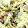nakataka先生's cooksnap of when they made キャベツとベーコンの炒め物.