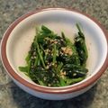 栗丸うさぎ's cooksnap of when they made 醤油麹でほうれん草の胡麻あえ.