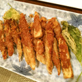 クマちー's cooksnap of when they made ごぼうのつくね唐揚げ☆.