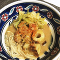 missmoe's cooksnap of when they made 冷凍保存キャベツと厚揚げのゴマ味噌煮.