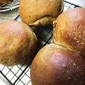 りえままりん's cooksnap of when they made 糖質制限☆ブランなくるみパン.