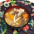 なつき☆ミ's cooksnap of when they made さつまいも具だくさん豚汁.