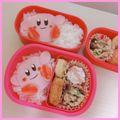 ＴＥＮ1203's cooksnap of when they made キャラ弁☆星のカービィ☆簡単.