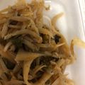 sakimama☆★'s cooksnap of when they made ※カリカリしらすの大根皮きんぴら※.