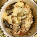 CharlotteR's cooksnap of when they made 茄子＆アボカド＆トマトのマヨチーズ焼き.