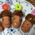 リエ♪'s cooksnap of when they made キャラ弁☆ウィンナーdeどんぐりぼうや♪.