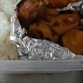 ぐうたら主婦みん's cooksnap of when they made 簡単！里芋とレンコンと鶏肉の煮物♪.